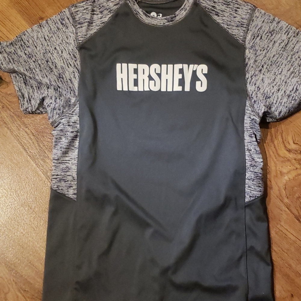 Hershey's boys T Shirt Badger sport medium